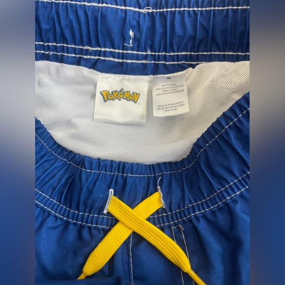 NEW Pokemon pickachu boys swim trunks new with tags UPF 50 - Picture 7 of 8